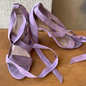Purple heels